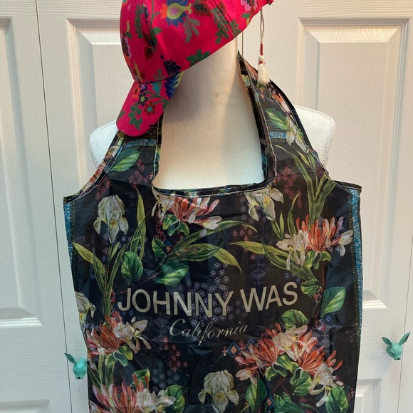 Johnny Was Pink Floral Kids Hat - Picture 3 of 9